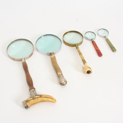 Lot 383 - Group of Magnifying Glasses