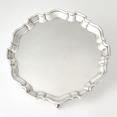 Lot 18 - George V Sterling Silver Salver