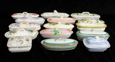 Lot 7 - Group of Thirteen Vintage and Antique Toothbrush Holders