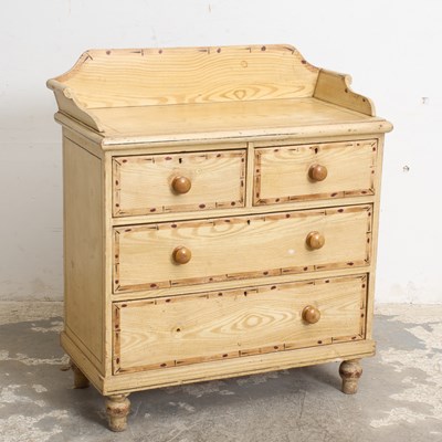 Lot 36 - 19th Century American Painted Cottage Chest