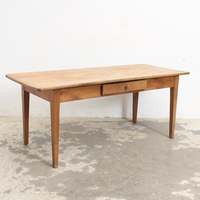 Lot 46 - Provincial Style Pine Farm Table