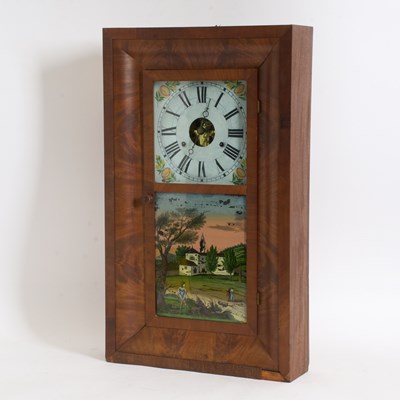 Lot 47 - 19th Century American Mahogany OG Clock