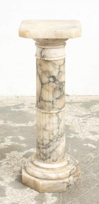 Lot 65 - Alabaster Pedestal