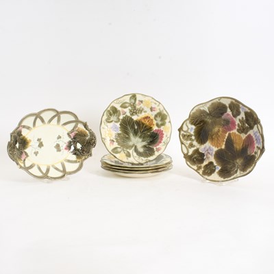 Lot 84 - Group of Wedgwood Majolica Tableware
