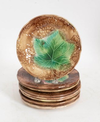 Lot 86 - Group of Majolica Plates