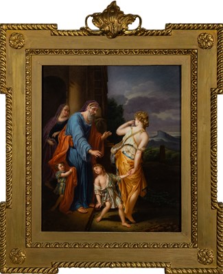Lot 66 - Berlin (KPM) Porcelain Plaque