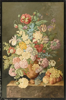 Lot 64 - Italian Painted Marble Panel