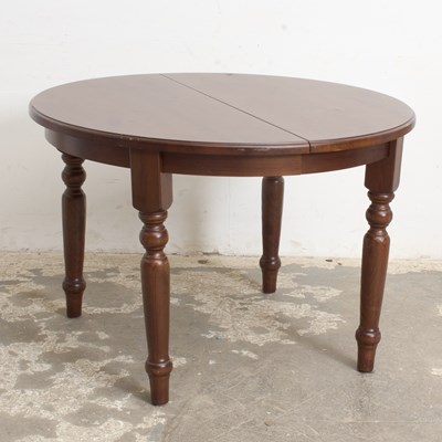 Lot 212 - Stained Pine Circular Dining Table