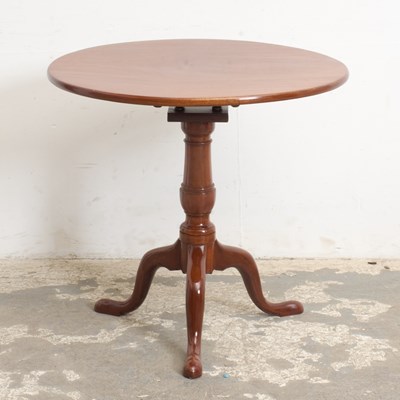 Lot 215 - Georgian Style Mahogany Tilt-Top Table