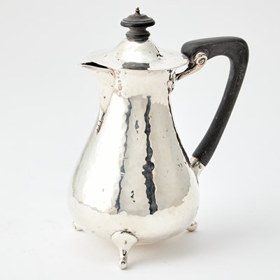 Lot 82 - George V Sterling Silver Demitasse Coffee Pot