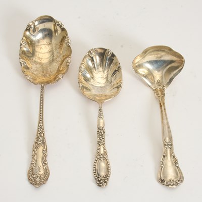 Lot 271 - Three Sterling Silver Spoons