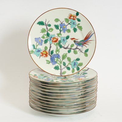 Lot 336 - Set of Thirteen Tiffany & Co. Porcelain Plates