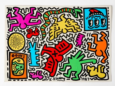 Lot Keith Haring