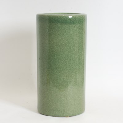 Lot 376 - Chinese Celadon Ceramic Umbrella Stand