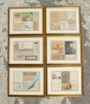 Lot 382 - Group of Character and Costume Sketches