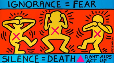 Lot Keith Haring