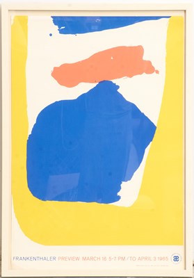 Lot 391 - Helen Frankenthaler Exhibition Poster