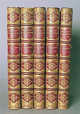 Lot 85 - CHAUCER, GEOFFREY The Canterbury Tales. Edited...