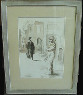 Lot 23 - Continental School 20th Century SOLDIER ON...