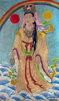 Lot 65 - Three Framed Korean Folk Paintings of...