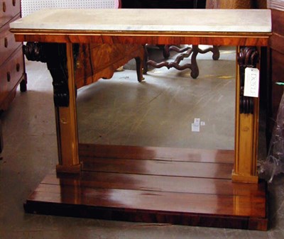 Lot 643 - Regency Gilt and Rosewood Console The...