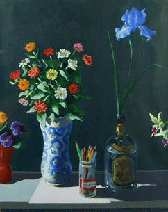 Lot 33 - Paul Wonner American, b. 1920 STUDY OF FLOWERS...