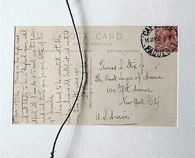 Lot 17 - SHAW, GEORGE BERNARD Autograph postcard signed...