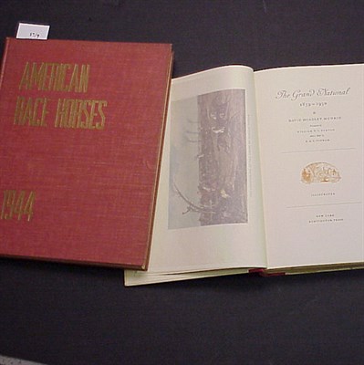 Lot 17 - AMERICAN RACE HORSES. Annual volumes for 1937,...