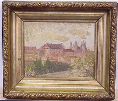 Lot 38 - C. Duval 20th Century VIEW OF THE CATHEDRAL...