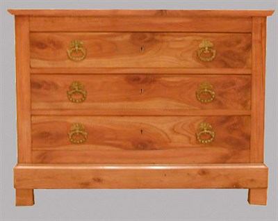 Lot 376 - Empire Fruitwood Commode