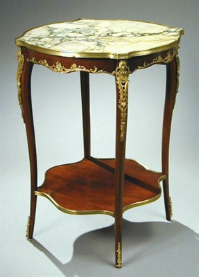 Lot 505 - Louis XV Style Gilt-Bronze Mounted Center...