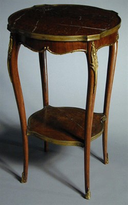 Lot 514 - Louis XV Style Gilt-Bronze Mounted Mahogany...