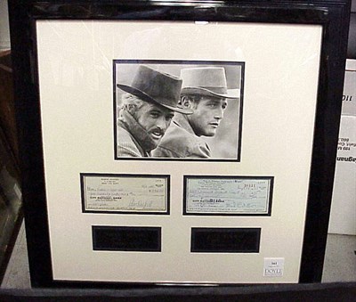 Lot 161 - [AUTOGRAPHS] REDFORD, ROBERT AND NEWMAN, PAUL...