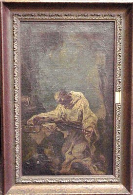 Lot 139 - Circle of Alessandro Magnasco HERMIT SAINT Oil...