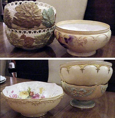 Lot 534 - Group of Six Royal Worcester Porcelain Bowls