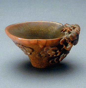 Lot 176 - Rhinoceros Horn Libation Cup 18th Century Very...