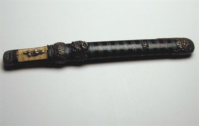 Lot 68 - Shinshinto Aikuchi in Elaborate Silver Mounts...
