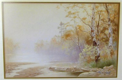 Lot 185 - Three Framed Japanese Watercolors of...