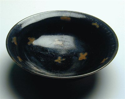 Lot 209 - Brown-Painted Henan Black Bowl Song Dynasty...