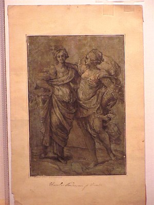 Lot 30 - Continental School 17th Century PEACE AND...