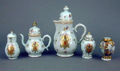 Lot 242 - Pair of Chinese Export Famille Rose Porcelain...