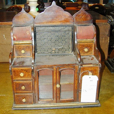 Lot 643A - George III Mahogany Sewing Cabinet