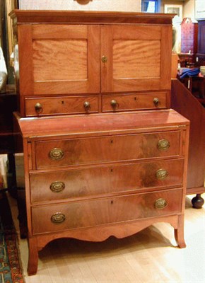 Lot 178 - Federal Mahogany Desk First quarter of the...
