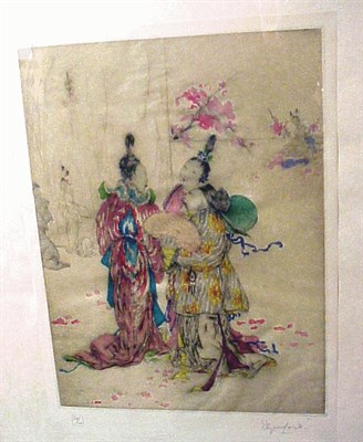 Lot 189 - Elyse Ashe Lord CARNATIONS; MAGNOLIAS; [TWO...