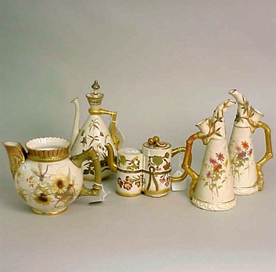 Lot 826 - Group of Royal Worcester Porcelain Table...
