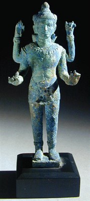 Lot 17 - Khmer Bronze Figure of Siva 12th/13th Century...