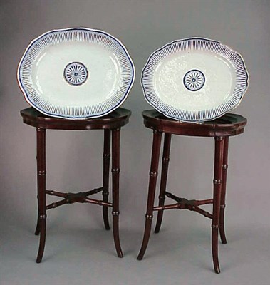 Lot 209 - Two Matching Chinese Export Blue and White...