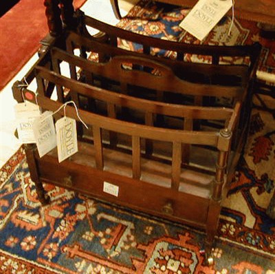 Lot 238 - Regency Style Mahogany Canterbury