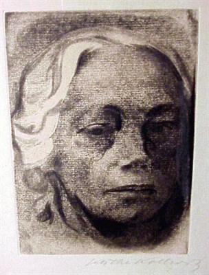 Lot 184 - Kathe Kollwitz SELBSTBILDNIS (K122) Soft...