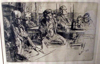 Lot 228 - James Abbott McNeill Whistler LONGSHOREMEN...